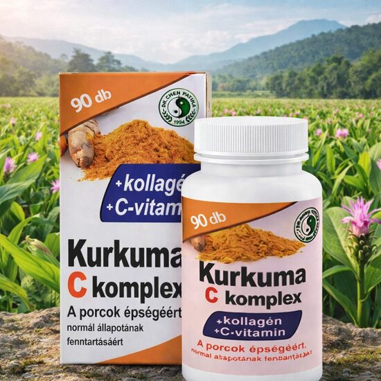 KURKUMA C KOMPLEKSS AR KOLAGĒNU 90 KAPSULAS